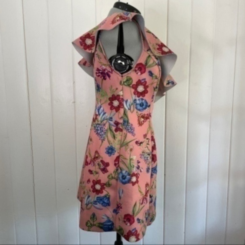 ASOS DESIGN Floral One Shoulder Ruffle Dress​​​ - Picture 10 of 10